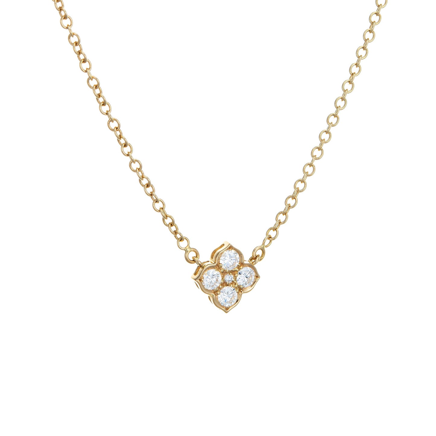Cartier Hindu Diamond Necklace 18k Yellow Gold COA 16 Estate Signed Jewelry