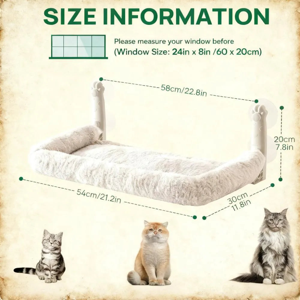 Foldable Cat Window Hammock: Deluxe Edition