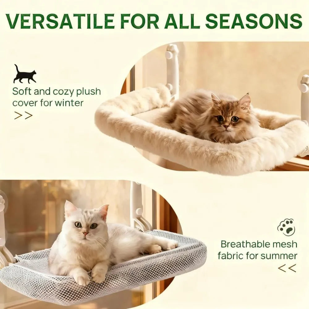 Foldable Cat Window Hammock: Deluxe Edition