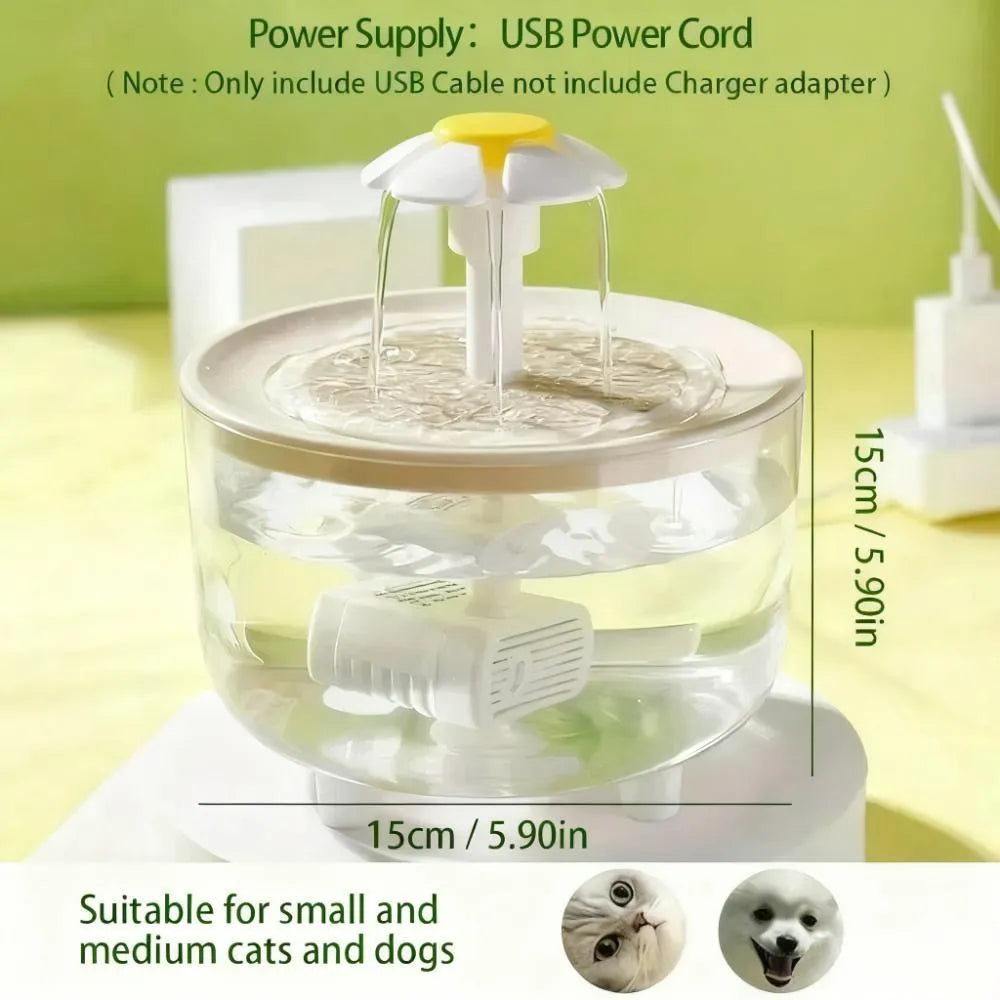 Smart Quiet Pet Water Dispenser | USB Powered
